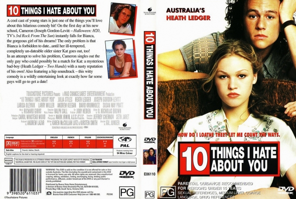 Covercity Dvd Covers Labels 10 Things I Hate About You
