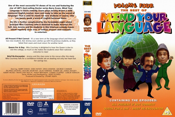 CoverCity - DVD Covers & Labels - Mind Your Language - volume four