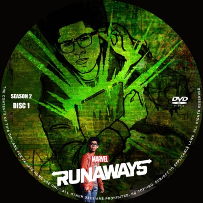 Runaways - Season 2; disc 1