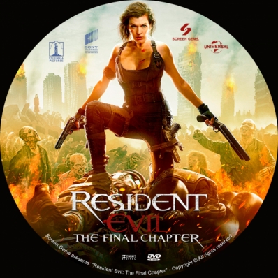 CoverCity - DVD Covers & Labels - Resident Evil: The Final Chapter