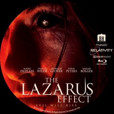 covercity - dvd covers & labels - the lazarus effect