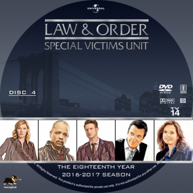 Law & Order: Special Victims Unit - Season 18, disc 4