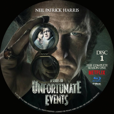 A Series of Unfortunate Events - Season 1; disc 1