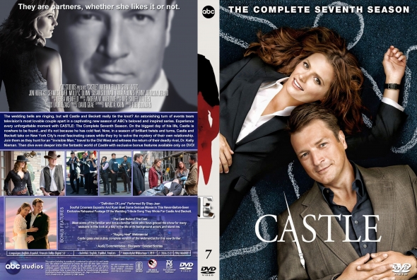 Castle - Season 7 (spanning spine)