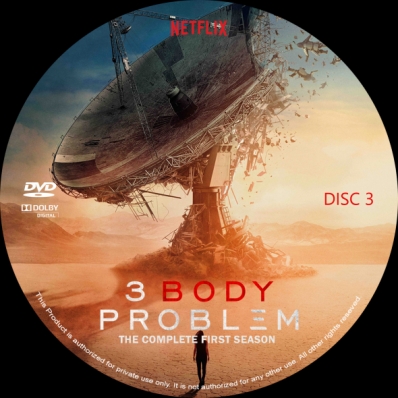 3 Body Problem - Season 1; disc 3