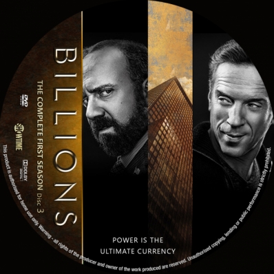 Billions - Season 1; disc 3