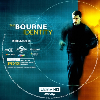 The Bourne Identity 4K
