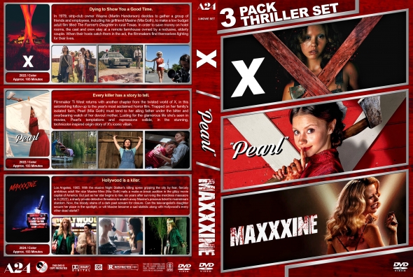 X / Pearl / Maxxxine Triple Feature
