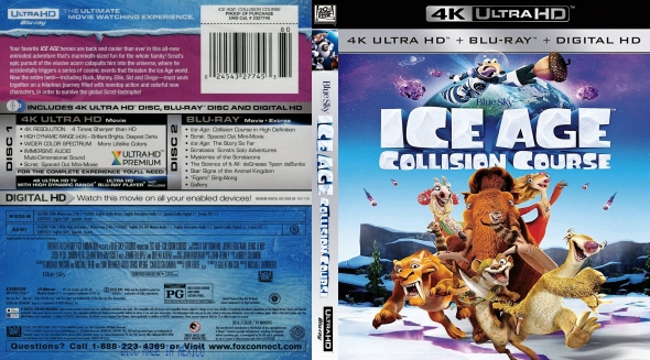 Ice Age Collision Course 4K