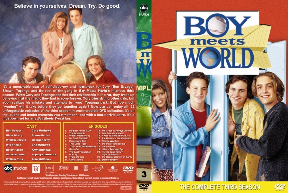 Boy Meets World - Season 3 (spanning spine)