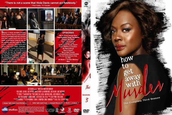 How to Get Away With Murder - Season 3 (spanning spine)