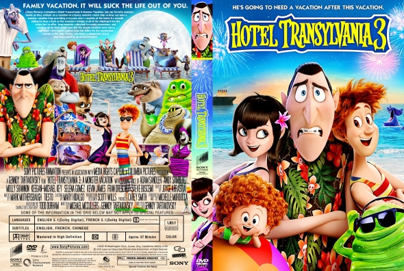 Covercity Dvd Covers Labels Hotel Transylvania 3 Summer Vacation