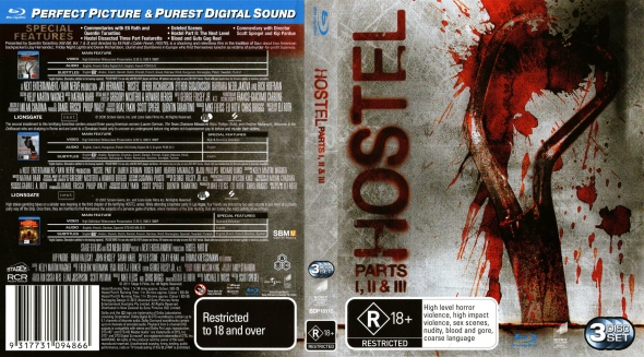 Hostel - Parts I, II, III