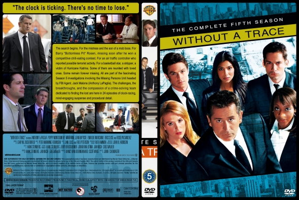 Without a Trace - Season 5 (spanning spine)