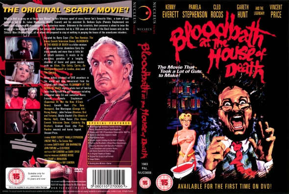Bloodbath In The House Of Death CoverCity - DVD Covers & Labels - Bloodbath at the House of Death