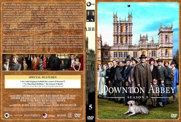 Downton Abbey - Season 5 (spanning spine)
