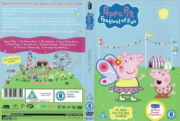 Peppa Pig Dvd Cover