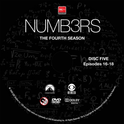 Numb3rs - Season 4; disc 5
