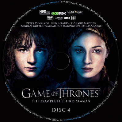 Game Of Thrones - Season 3; disc 4