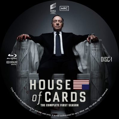 House of Cards - Season 1; disc 1