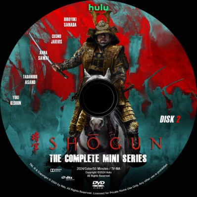 Shōgun - Mini Series; disk 2