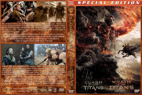 Warner Clash Of The Titans / Wrath Of The Titans (Widescreen) - DVD Media