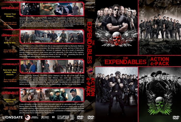 The Expendables Action (4-Pack)