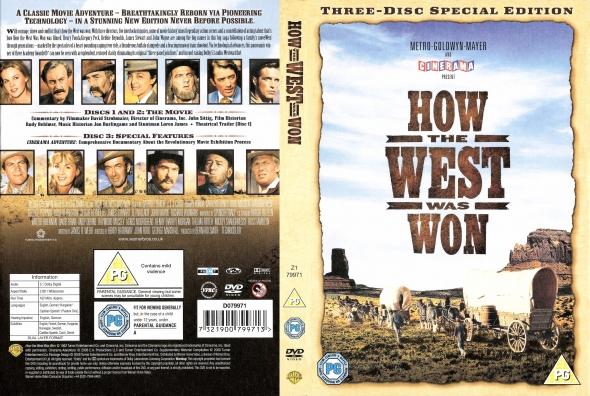 CoverCity - DVD Covers & Labels - How the West Was Won