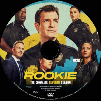 The Rookie - Season 7; disk 1