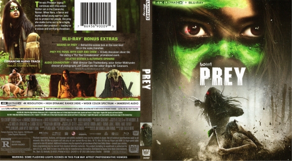 PREY 4K UHD Blu-Ray