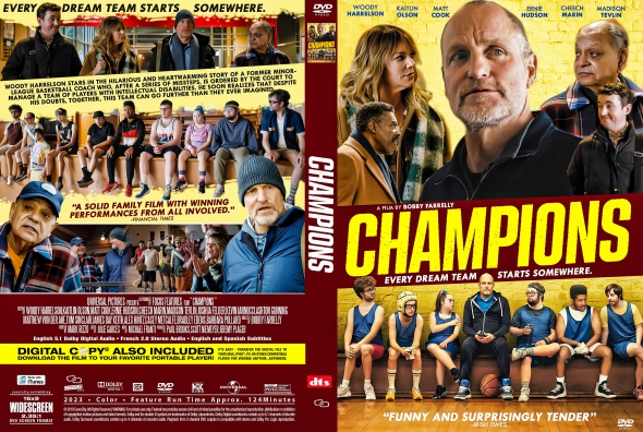 Champions (2018) DVD Custom Cover