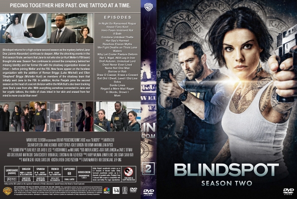 Blindspot - Season 2 (spanning spine)