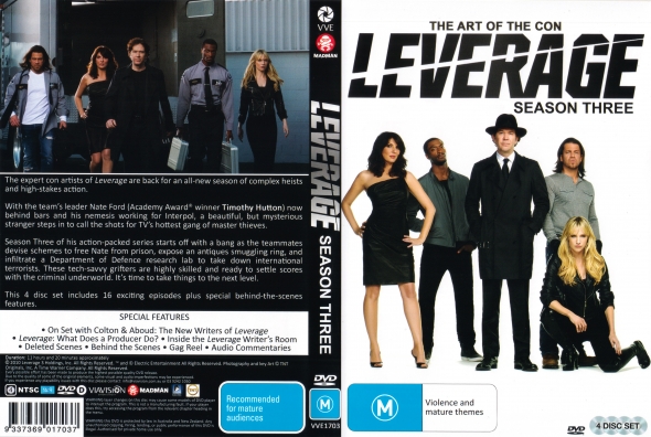 その他 Leverage: Third Season/ [DVD] [Import] Amazon.com: Leverage - Complete Season 3 [DVD] [Import