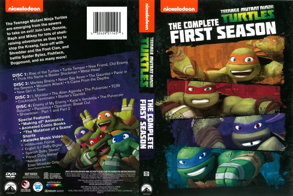 Teenage Mutant Ninja Turtles - Season 1