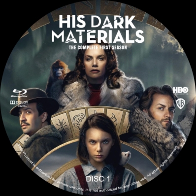 His Dark Materials - Season 1; disc 1