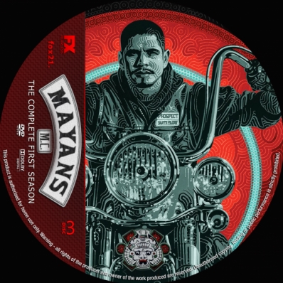 CoverCity  DVD Covers & Labels  Mayans M.C.  Season 1 disc 3