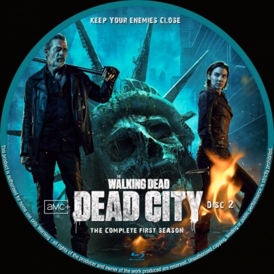 The Walking Dead Dead City - Season 1; disc 2