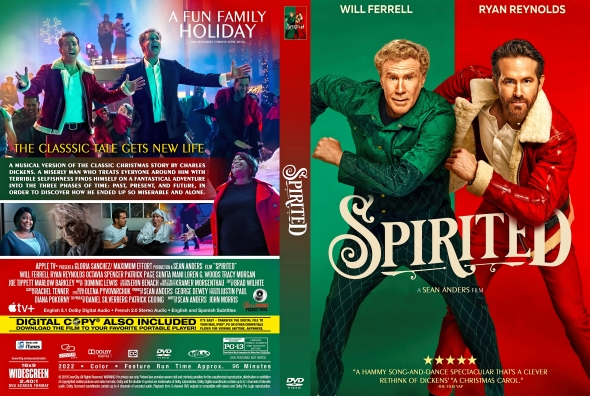 Spirited (2022) DVD Cover by CoverAddict on DeviantArt