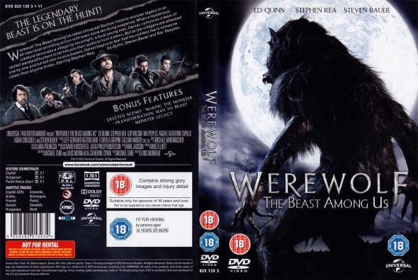 Werewolf: the Beast Among Us／ [DVD] [Import] Werewolf: The Beast Among Us [DVD] [Region 1] [US Import