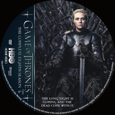 Game of Thrones - Season 8; disc 6