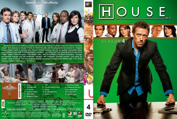 House M.D. - Season 4 (spanning spine)