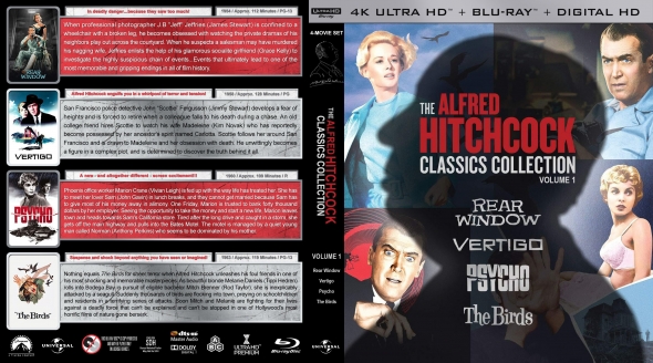 The Alfred Hitchcock Classics Collection Vol. 1 (4K)