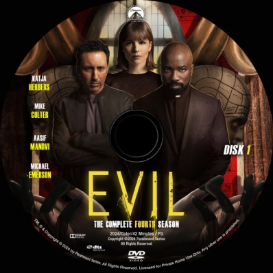 Evil - Season 4; disk 1