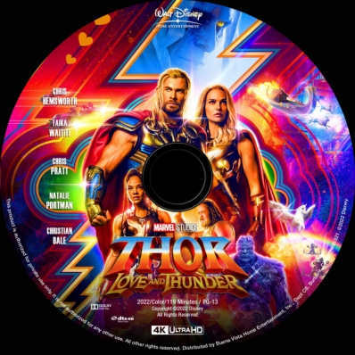 Thor: Love and Thunder 4K