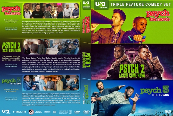 Psych Movie Triple Feature