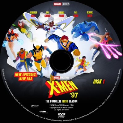 X-Men '97 - Season 1; disk 1