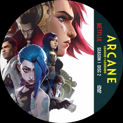 CoverCity - DVD Covers & Labels - Arcane - Season 1; disc 2
