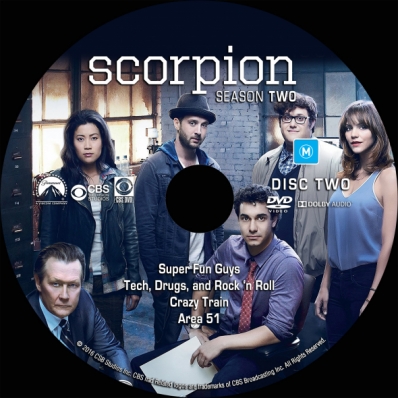 Scorpion - Season 2; disc 2