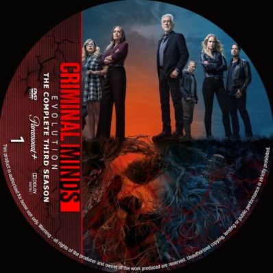 Criminal Minds Evolution - Season 3; disc 1