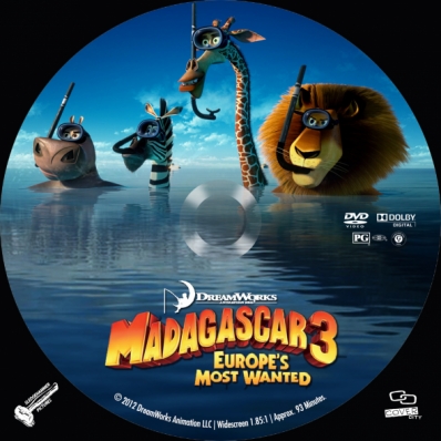 Madagascar 3 Europe's Most Wanted